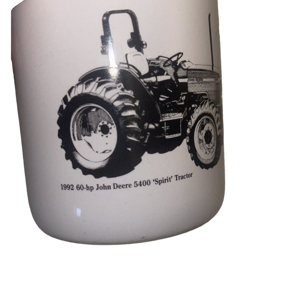 Vintage John Deere 1992 - 5400 Spirit Tractor Coffee Mug “Go With The Green” M - Picture 5 of 7